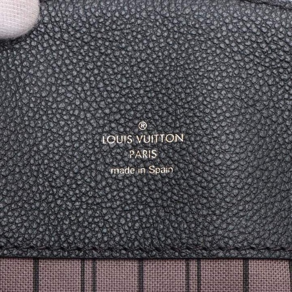 Authentic Louis Vuitton Bagatelle Empreinte NEW black with 2 straps - Picture 14 of 15